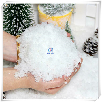 White Artificial Magic Snow for Christmas Decorating